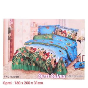 Sprei Anak Karakter Seprei Kartun Kasur No 1 King Size Ukuran 180x200 Tinggi 30 Lebih Sprei Home Made Corak Motif Karakter Burung