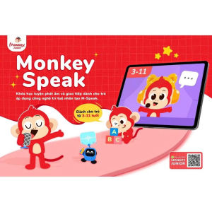 Monkey Speak (1 nămTrọn đời ) - Hỗ trợ phát âm và giao tiếp