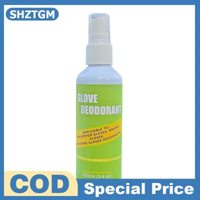 SHZTGM 100ml Goalkeeper Glove Grip Spray Deodorizer Football Boxing Gloves Deodorant Removes Odors Spray Cleaner Purifier