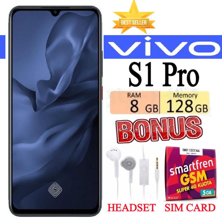 SALE!!! HP VIVO S1 Pro RAM 8/128 GB FULLSET Like New Bergaransi