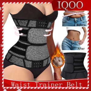 Zipper Sweat Waist Trainer Corset Trimmer Belt Body Shaper for Women Weight Loss Waist Shaper Slimmer Workout Fitness Women Shapewear Waist Trainer Weight Loss Body Shaper Tummy Sweat Control Zip Belt Strap Slimming Corset