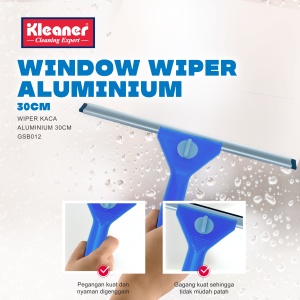 Kleaner Alat Pembersih Kaca / Glass Wiper Kaca Alumunium 30cm (GSB012)