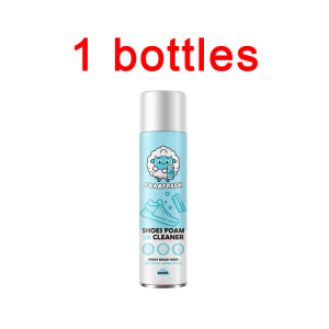 🔥 1s Turns White🔥 360ml White Shoe Cleaner Foam Spray For All Colors Sneakers Powerful Cleaner Yellowing Whitening 3 in 1 Sneaker Cleaner Sole Cleaner Whitener Shoe Detergent