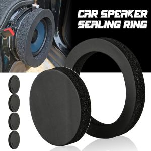 Universal Car Speaker Ring Sound Insulation Accessories Auto Audio Enhancer System Soundproof Bass Door Trim Self Adhesive