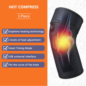 【UPUPLIFE】Arthritis Knee Pads Hot Compress Massager Electric Knee Supporter For Knee Relief Injury Joint Pain Recovery Belt