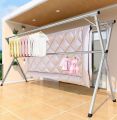 Giàn phơi đồ xếp gọn chất liệu không rỉ co giản 1,3-1,6m thế hệ mới - hàng cao cấp. 