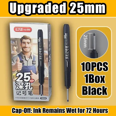 Big Capacity 20mm Long Tip Deep Hole Waterproof Permanent Marker Pen Quick Drying Multifunctional Oily Metal Marker
