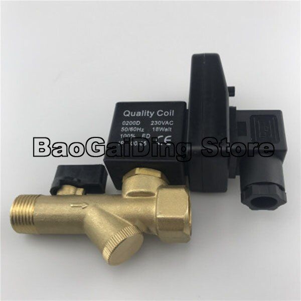 Timing Drain Solenoid Valve 0200D Air Tank Automatic Drain Valve for