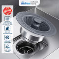 Bộ Lọc Rác Bồn Rửa Bát Inox 304 3 in 1 Mifan - Ngăn mùi hôi côn trùng, Nút chặn thoát nước, Khay giỏ lọc thức ăn thừa. 