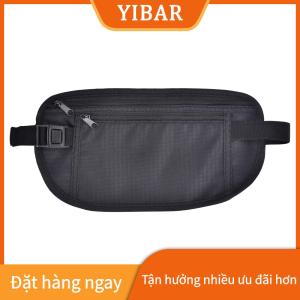 YIBAR Vô Hình Du Lịch Hộ Chiếu Pouch Tiền Vành Đai Túi Ẩn An Ninh Ví Du Lịch Quà Tặng Ngực Túi