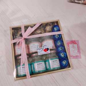 Hampers Valentine AURORA GIFT / Kado Realfood Minuman Sehat dan Coklat - HVAL002