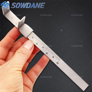 ไม้บรรทัดวัดระยะทางแนวตั้งทางทันตกรรม 1 ชิ้น วัสดุไม้บรรทัดวัดระยะทางแนวตั้งทางทันตกรรม ไม้บรรทัดวัดระยะทางสแตนเลส