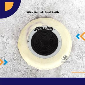 Mika serbuk besi ketipung  ukuran 6 in siap main mika ketipung mika