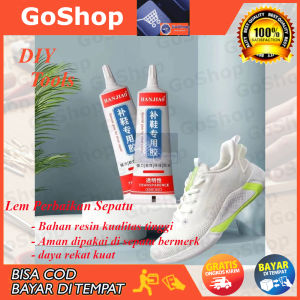 GoShop Lem Sepatu Kuat 60ml Shoe Glue Penambal Perekat Sol Sepatu Super Kuat Tahan Air Waterproof