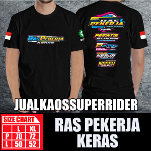 BAJU KAOS DISTRO RAS PEKERJA KERAS