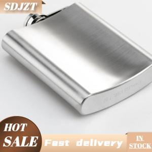 SDJZT 1 4 5 6 7 8oz xách tay mini thép không gỉ rượu Hip Flask cho rượu Chai du lịch Whisky chai Mug Flask