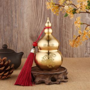 Đồng bầu tượng nhà bếp góc Tây Bắc trang trí phòng cháy chữa cháy rồng bầu phong thủy bùa hộ mệnh