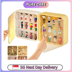 【Pure Care】 Figurine Dools Display Box / Wall Mounted Figurine Storage Box / Blind Box Rack Shelf