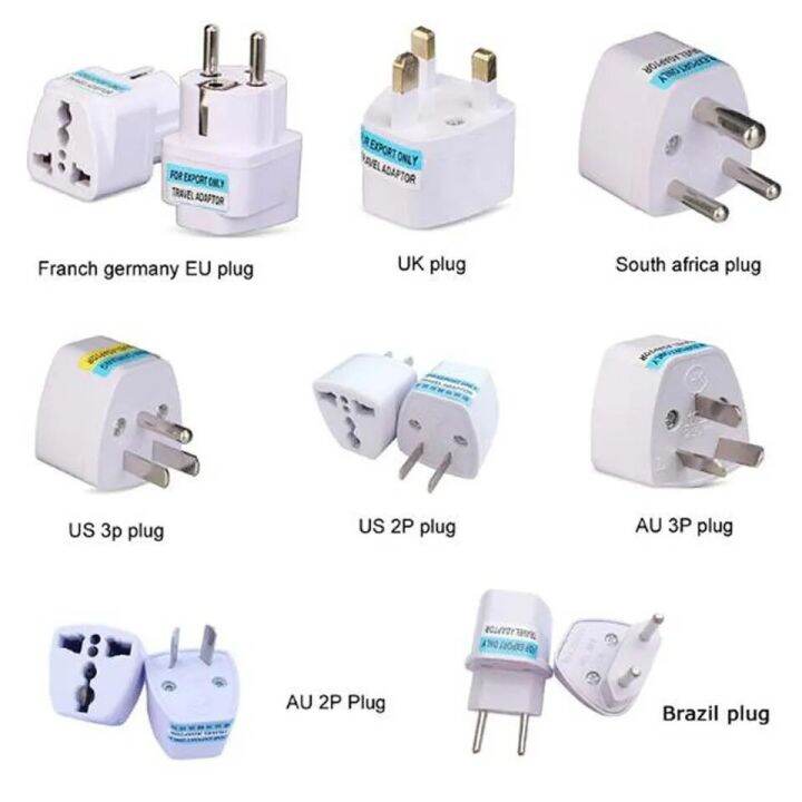 TRAVEL UNIVERSAL ADAPTER PLUG HEAD MALAYSIA CHINA PLUG SOCKET SOUTH ...