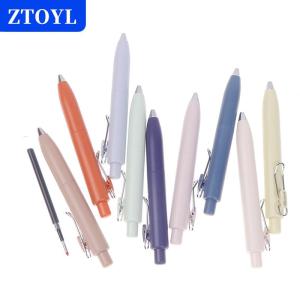 [COD]🔥🔥🔥ZTOYL 0.5mm Small Thick Core Fat Mini Pocket Pen Neutral Quick Dry Waterproof Uniball One Push Portable