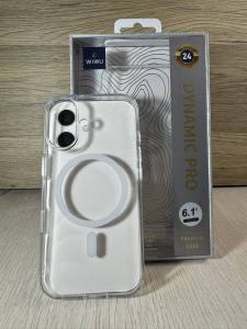 IPHONE 17 PRO MAX 17 AIR 16 PRO MAX 16 PRO 16 PLUS Case WIWU DYNAMIC PRO CLEAR MAGNET Case