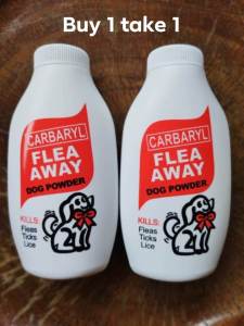 BUY 1 TAKE 1  PROMO SALE!!! DEET FLEA AWAY DOG PRODUCTS - ANTI TICK (garapata) & FLEA (kuto).   👉 FLEA AWAY DEET DOG SOAP 90g    👉 FLEA AWAY DEET DOG SHAMPOO & CONDITIONER 120ml   👉 CARBARYL FLEA AWAY DEET POWDER. HURRY UP LIMITED STOCKS ONLY
