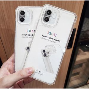 Softcase Casing Xiaomi REDMI A1 2022 Redmi A2 2022 Silicon Case Selikon Clear Bening Transparan Pelindung HP + Camera FULL Caret Space