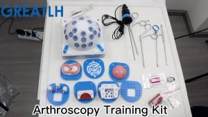 GREATLH Simulated Arthroscopic Trainer Simulator Training Arthroscopic Trainer Teaching Practice Instrument