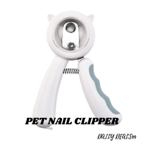 Pet Nail Clipper Care Universal High Grade | Stainless Grooming Nail Clipper Splash Proof For Dog and Cat | Dogs And Cats Splash-proof Pet Nail Clippers with Files Pet Paw Care Tool