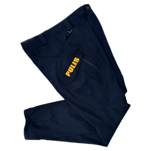 Official Trousers Multi Pocket Waterproof Ripstop Pants with Police Embroidery on Side Pockets