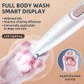 2024 Upgrade Micro Precision Trimmer, MultifunctionalHair Clippers with LED Light, Low Noise Waterproof Rechargeable Paw Trimmer for Paws, Ears, Rump, Face, Eyes. 