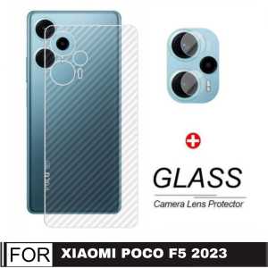 PROMO PAKET 2 IN 1 GARSKIN CARBON + TG CAMERA XIAOMI REDMI 13C 4G / POCO C65 2023 / REDMI NOTE 12 4G / REDMI NOTE 12 PRO 4G / REDMI NOTE 12 PRO 5G / POCO F5 / POCO F4 GT 5G 2022