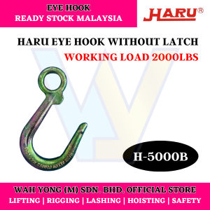 HARU EYE HOOK WITHOUT LATCH (H-5000B / H-6500T)