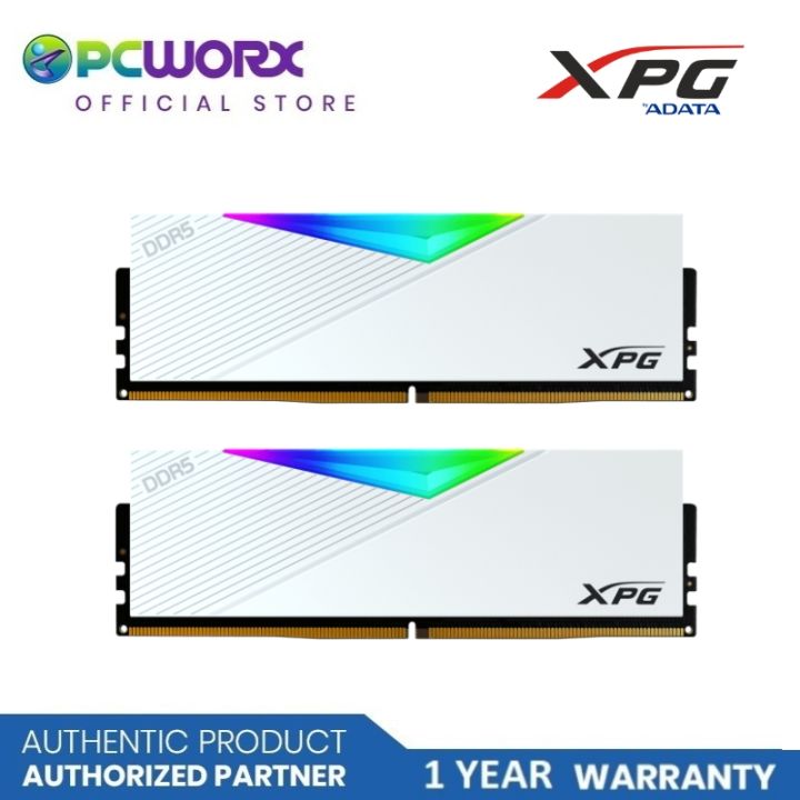 Adata AD-AX5U6000C3016G-DCLARWH-BOX XPG LANCER DDR5 5600Mhz 32GB (2X16GB) RGB Wh