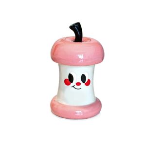 ILOIQD Ceramic Toothpick Box Light Luxury Elegant Cotton Swab Tube Creative Cartoon Dental Floss Storage Box Living Room Decor