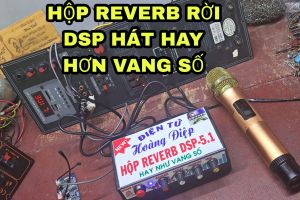 HỘP REVERB RỜI DSP FV1 CHO LOA KÉO HÁT HAY HƠN VANG SỐ