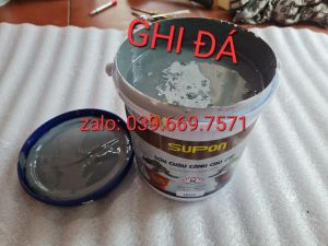 Sơn chậu cảnh màu GHi Đá hệ bóng ngoại thất supon( Hộp 1L)
