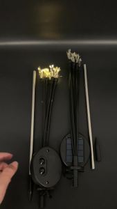 Solar Garden Lights LED Starburst Stake Lamp Outdoor Waterproof Firework Swaying Light Garden Landscape Yard Decor Solar Powered Strong Stake Anti Rust Lawn Patio