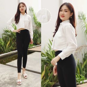 EP - Kemeja Crop Chera Top | Atasan Wanita | Blouse Wanita | Kemeja Wanita | Crop top