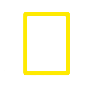 10Pieces PVC Sleeves With FadeProof Protection Colorful Borders For Collectible Gaming Display Organizing