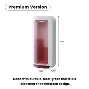 Toothbrush Holder Organizer Rotating Utensils Toothpaste Storage Rack Bathroom Storage Rack Storage With Drainer Sticker Wall Mounted Toothbrush Holders