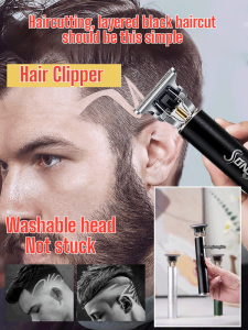【Convenient haircut】Multi-function electric hair clipper - adjustable lengthworry-free cutting