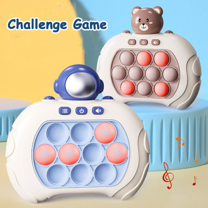 Push Hand Game Children's Handheld Push Game Kuromi Quick Push Game Console Children's ...