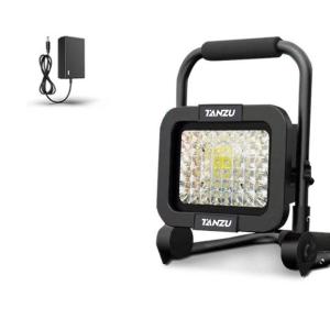TANZU Lampu Kerja LED Li-ion Outdoor Multiguna - Untuk Bengkel Konstruksi Camping Mancing Malam Tambang & Darurat