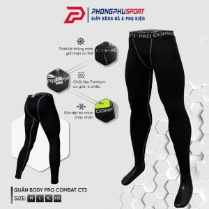 Quần Giữ Nhiệt Nam Quần Combat Nam Quần Pro Legging Nam Body Đá Bóng