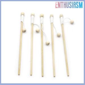 【Enthusiasm】🌟🌟【Hot Sale】🎈 5 chiếc cần câu bằng gỗ từ tính đồ chơi cho trẻ em cần câu tương tác giáo dục sớm giữa cha mẹ và con cái