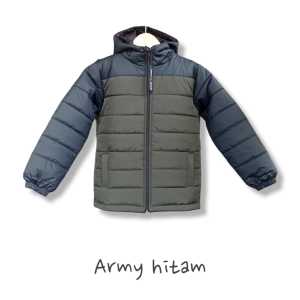 jaket gelembung anak tanggung usia 10-12 tahun - jaket puffer - jaket anti air - jaket wind breaker - jaket anak lali-laki