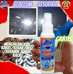 Pembersih Kerak Toilet Keramik Porselen Kamar Mandi Sangat Ampuh Tidak Perlu Disikat Aman Ditangan