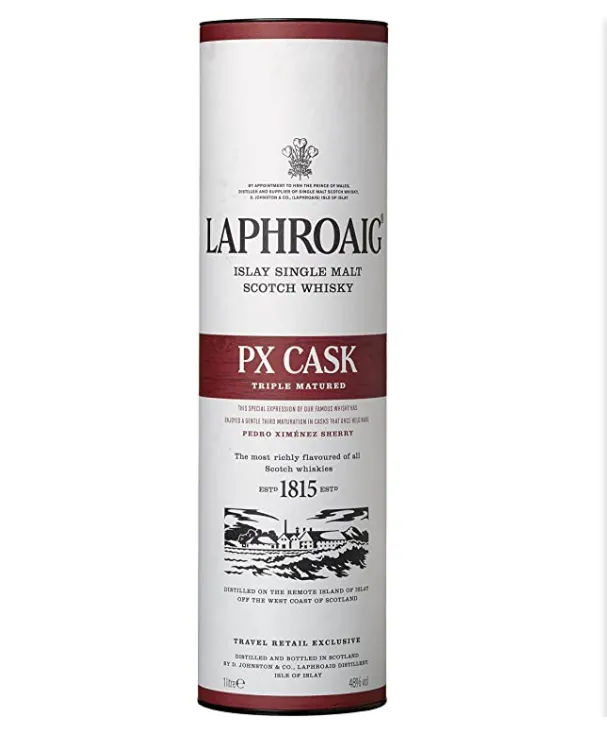 1L Big Bottle Laphroaig PX Cask Triple Matured 1000ml 48% Single