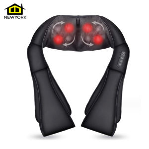 Newyorkbigsale  เครื่องนวด คอ บ่าไหล่ เครื่องนวดไฟฟ้า ปรับระดับได้ No.Y2164